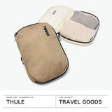 【正規品2年保証】 スーリー トラベルポーチ メンズ レディース パッキングキューブ THULE ブランド シンプル 旅行 バッグインバッグ 拡張 圧縮 ポーチ 撥水 Mサイズ Compression Packing Cube Medium TCPC202