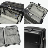 【正規品3年保証】 トラベリスト スーツケース Mサイズ フロントオープン TRAVELIST ワンタッチ トップオープン 拡張 軽量 ストッパー スマホスタンド ドリンクホルダー TSAロック 51~61L 5~6泊 ファースト