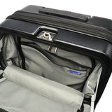 【正規品3年保証】 トラベリスト スーツケース Mサイズ フロントオープン TRAVELIST ワンタッチ トップオープン 拡張 軽量 ストッパー スマホスタンド ドリンクホルダー TSAロック 51~61L 5~6泊 ファースト