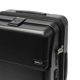 【正規品3年保証】 トラベリスト スーツケース Mサイズ フロントオープン TRAVELIST ワンタッチ トップオープン 拡張 軽量 ストッパー スマホスタンド ドリンクホルダー TSAロック 51~61L 5~6泊 ファースト