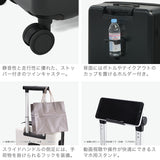 【正規品3年保証】 トラベリスト スーツケース フロントオープン TRAVELIST ファースト LL ストッパー 大容量 拡張 軽量 ワンタッチ トップオープン スマホスタンド TSAロック 125L 143L 12泊 13泊 14泊 76-25170