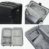 【正規品3年保証】 トラベリスト スーツケース フロントオープン TRAVELIST ファースト LL ストッパー 大容量 拡張 軽量 ワンタッチ トップオープン スマホスタンド TSAロック 125L 143L 12泊 13泊 14泊 76-25170