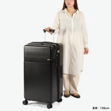 【正規品3年保証】 トラベリスト スーツケース フロントオープン TRAVELIST ファースト LL ストッパー 大容量 拡張 軽量 ワンタッチ トップオープン スマホスタンド TSAロック 125L 143L 12泊 13泊 14泊 76-25170