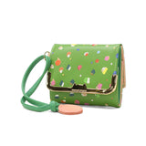 ツモリチサト 財布 レディース コンパクト tsumori chisato CARRY ブランド 三つ折り ミニ財布 かわいい 三つ折り財布 レザー 羊革 おしゃれ ドット柄 ネコ 猫 ねこ BOX型小銭入れ 日本製 てんてん 57930