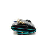 ツモリチサト 財布 レディース コンパクト tsumori chisato CARRY ブランド 三つ折り ミニ財布 かわいい 三つ折り財布 レザー 羊革 おしゃれ ドット柄 ネコ 猫 ねこ BOX型小銭入れ 日本製 てんてん 57930