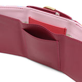 ツモリチサト 財布 レディース コンパクト tsumori chisato CARRY ブランド 三つ折り ミニ財布 かわいい 三つ折り財布 レザー 羊革 おしゃれ ドット柄 ネコ 猫 ねこ BOX型小銭入れ 日本製 てんてん 57930