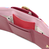 ツモリチサト 財布 レディース コンパクト tsumori chisato CARRY ブランド 三つ折り ミニ財布 かわいい 三つ折り財布 レザー 羊革 おしゃれ ドット柄 ネコ 猫 ねこ BOX型小銭入れ 日本製 てんてん 57930