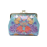 ツモリチサト 小銭入れ コインケース レディース ブランド がま口 かわいい tsumori chisato CARRY 財布 可愛い 大きめ ポーチ プリント 刺繍 エナメルレザー 羊革 本革 日本製 tcアニマル がま口小銭入れ 57935