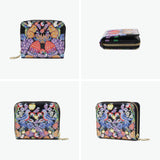 ツモリチサト 二つ折り財布 レディース ブランド 本革 tsumori chisato CARRY 財布 可愛い 小銭入れあり 女性 おしゃれ コンパクト プリント 刺繍 エナメルレザー 羊革 日本製 tcアニマル 折り財布 57936