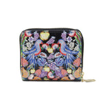 ツモリチサト 二つ折り財布 レディース ブランド 本革 tsumori chisato CARRY 財布 可愛い 小銭入れあり 女性 おしゃれ コンパクト プリント 刺繍 エナメルレザー 羊革 日本製 tcアニマル 折り財布 57936