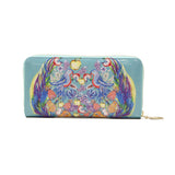ツモリチサト 長財布 レディース 本革 tsumori chisato CARRY 財布 大容量 ブランド ラウンドファスナー 可愛い 女性 おしゃれ プリント 刺繍 エナメルレザー 羊革 日本製 tcアニマル ラウンド長財布 57937