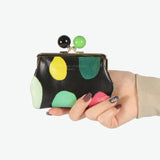 ツモリチサト 小銭入れ コインケース レディース ブランド がま口 本革 tsumori chisato CARRY 財布 かわいい 小銭 牛革 水玉 ドット カラフル コンパクト 日本製 カラフルズームドット がま口小銭入れ 57950