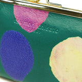 ツモリチサト 小銭入れ コインケース レディース ブランド がま口 本革 tsumori chisato CARRY 財布 かわいい 小銭 牛革 水玉 ドット カラフル コンパクト 日本製 カラフルズームドット がま口小銭入れ 57950