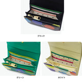 ツモリチサト 二つ折り財布 レディース ブランド 本革 tsumori chisato CARRY 財布 かわいい 大人 二つ折 カード入れ 小銭入れ 牛革 水玉 ドット カラフル 日本製 カラフルズームドット 折り財布 57951