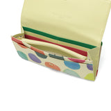 ツモリチサト 長財布 がま口 レディース ブランド 本革 tsumori chisato CARRY 財布 かわいい 大人 カード入れ 小銭入れ かぶせ 牛革 水玉 ドット カラフル 日本製 カラフルズームドット がま口長財布 57953