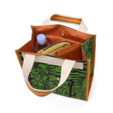 ツモリチサト トートバッグ レディース 布 tsumori chisato CARRY バッグ 軽量 小さめ コンパクト ブランド スクエア おしゃれ かわいい ロゴ トートバッグS プリント 柄 日本製 サボテンと太陽 50785