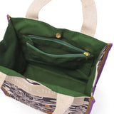 ツモリチサト トートバッグ レディース 布 tsumori chisato CARRY バッグ 軽量 小さめ コンパクト ブランド スクエア おしゃれ かわいい ロゴ トートバッグS プリント 柄 日本製 サボテンと太陽 50785