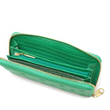 ツモリチサト 長財布 レディース 財布 ラウンドファスナー tsumori chisato CARRY ブランド 女性 おしゃれ かわいい ロングウォレット 大容量 小銭入れ カード 猫 ハート 刺繍 ラム革 本革 日本製 ぷちネコ 57887