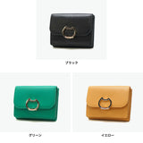 ツモリチサト 三つ折り財布 レディース 革 かわいい ブランド tsumori chisato CARRY 財布 黒 三つ折り レザー 本革 コンパクト 猫 小さめ 小銭入れ ネコおこし ミニ財布 57825