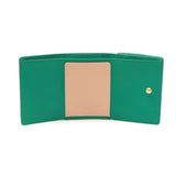 ツモリチサト 三つ折り財布 レディース 革 かわいい ブランド tsumori chisato CARRY 財布 黒 三つ折り レザー 本革 コンパクト 猫 小さめ 小銭入れ ネコおこし ミニ財布 57825