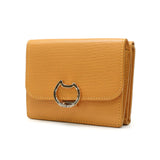 ツモリチサト 三つ折り財布 レディース 革 かわいい ブランド tsumori chisato CARRY 財布 黒 三つ折り レザー 本革 コンパクト 猫 小さめ 小銭入れ カード ネコおこし 折財布 57826