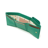 ツモリチサト 三つ折り財布 レディース 革 かわいい ブランド tsumori chisato CARRY 財布 黒 三つ折り レザー 本革 コンパクト 猫 小さめ 小銭入れ カード ネコおこし 折財布 57826