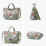 ツモリチサト トートバッグ レディース 大きめ tsumori chisato CARRY バッグ ブランド トート 女性 A4 かわいい 花柄 2WAYバッグ 2WAY ショルダー コットン 綿 おしゃれ キルティング Lサイズ Together 50901