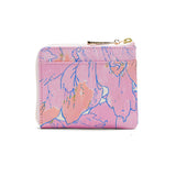 ツモリチサト 財布 レディース コンパクト tsumori chisato CARRY ブランド ミニ財布 本革 革 大人 薄い かわいい 小銭入れ カード 牛革 日本製 L字ファスナー 葉っぱ L字折財布 56000