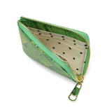 ツモリチサト 財布 レディース コンパクト tsumori chisato CARRY ブランド ミニ財布 本革 革 大人 薄い かわいい 小銭入れ カード 牛革 日本製 L字ファスナー 葉っぱ L字折財布 56000