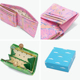 ツモリチサト 二つ折り財布 レディース ブランド tsumori chisato CARRY 財布 がま口 本革 革 大人 かわいい 二つ折 カード入れ 小銭入れ 牛革 葉っぱ がま口折財布 56001