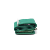 ツモリチサト 三つ折り財布 レディース かわいい ブランド 革 tsumori chisato CARRY 財布 本革 牛革 レザー コンパクト ミニ 小さめ 三つ折り おしゃれ ネコ ミニウォレット 日本製 Cross Emboss ミニ財布 56006