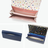 ツモリチサト 長財布 レディース 猫柄 tsumori chisato CARRY 財布 かぶせ 猫 ネコ かわいい ブランド 革 本革 レザー おしゃれ 大人 ロングウォレット 上品 大容量 シンプル 日本製 Cross Emboss 56007