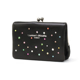 ツモリチサト 二つ折り財布 レディース ブランド tsumori chisato CARRY 財布 がま口 がま口財布 本革 革 レザー 大人 日本製 おしゃれ キラキラ かわいい 二つ折り KiraKira Stone がま口折財布 57961