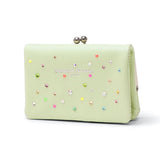 ツモリチサト 二つ折り財布 レディース ブランド tsumori chisato CARRY 財布 がま口 がま口財布 本革 革 レザー 大人 日本製 おしゃれ キラキラ かわいい 二つ折り KiraKira Stone がま口折財布 57961
