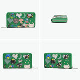 ツモリチサト 財布 長財布 レディース ブランド tsumori chisato CARRY かわいい ラウンド ラウンドファスナー 女性 おしゃれ 本革 レザー 猫 ねこ 日本製 小銭入れあり tcパッチワーク ラウンド長財布 57968