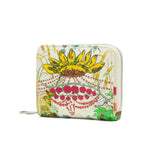 ツモリチサト 財布 二つ折り財布 レディース ブランド tsumori chisato CARRY かわいい ラウンドファスナー 二つ折り 女性 おしゃれ 本革 レザー 日本製 小銭入れあり 花柄 Together ラウンド折財布 57976