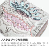 ツモリチサト 財布 二つ折り財布 レディース ブランド tsumori chisato CARRY かわいい ラウンドファスナー 二つ折り 女性 おしゃれ 本革 レザー 日本製 小銭入れあり 花柄 Together ラウンド折財布 57976