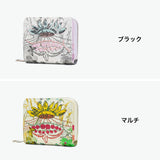 ツモリチサト 財布 二つ折り財布 レディース ブランド tsumori chisato CARRY かわいい ラウンドファスナー 二つ折り 女性 おしゃれ 本革 レザー 日本製 小銭入れあり 花柄 Together ラウンド折財布 57976