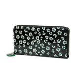 ツモリチサト 財布 長財布 レディース ブランド tsumori chisato CARRY かわいい ラウンドファスナー グリッター 女性 おしゃれ 本革 レザー 日本製 エナメル 花柄 グリッターフラワー ラウンド長財布 57859