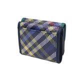 ツモリチサト 三つ折り財布 レディース ブランド tsumori chisato CARRY 財布 本革 レザー かわいい 折財布 三つ折 小銭入れあり 牛革 コンパクト ミニ チェック柄 猫 ネコ おしゃれ tcチェック ミニ財布 56020