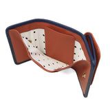 ツモリチサト 三つ折り財布 レディース ブランド tsumori chisato CARRY 財布 本革 レザー かわいい 折財布 三つ折 小銭入れあり 牛革 コンパクト ミニ チェック柄 猫 ネコ おしゃれ tcチェック ミニ財布 56020