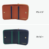 ツモリチサト 二つ折り財布 レディース ブランド tsumori chisato CARRY 財布 本革 レザー かわいい 折財布 二つ折 小銭入れあり 牛革 コンパクト チェック柄 猫 ネコ おしゃれ tcチェック ラウンド折財布 56021