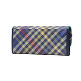 ツモリチサト 長財布 レディース ブランド tsumori chisato CARRY 財布 本革 レザー かわいい かぶせ フラップ ロングウォレット 小銭入れあり 札入れ 牛革 チェック柄 猫 ネコ おしゃれ 大容量 tcチェック 56022