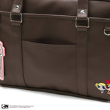 パワーパフ ガールズ スクールバッグ 高校生 合皮 サブバック THE POWERPUFF GIRLS 中学生 A4 スクバ スクール バッグ 女子 女子高生 かわいい 可愛い 通学 肩掛け 通学ボストン パワーパフガールズ TPGSR-01