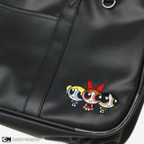 パワーパフ ガールズ スクールバッグ 高校生 合皮 サブバック THE POWERPUFF GIRLS 中学生 A4 スクバ スクール バッグ 女子 女子高生 かわいい 可愛い 通学 肩掛け 通学ボストン パワーパフガールズ TPGSR-01