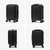 【正規品1年保証】 ティエラル スーツケース 機内持ち込み Sサイズ TIERRAL キャリーケース フロントオープン 拡張 軽量 ストッパー  静音 TSロック PC収納 13inch 37L 43L 3泊 4泊 5泊 TOMARU 2.0 TTMR2-001