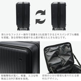 【正規品1年保証】 ティエラル スーツケース Mサイズ TIERRAL キャリーケース 拡張 軽量 ストッパー  静音 TSロック 70L 80L 7泊 8泊 長期 1週間 旅行 シンプル 超軽量 ファスナー 海外旅行 TOMARU 2.0 TTMR2-002
