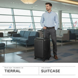 【正規品1年保証】 ティエラル スーツケース Lサイズ フロントオープン TIERRAL TOMARU 2.0 トマル キャリーケース L 拡張 超軽量 86L 98L TSAロック 8泊 9泊 10泊 キャスターロック ストッパー 双輪 TTMR2-003