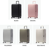 【正規品1年保証】 ティエラル スーツケース Lサイズ フロントオープン TIERRAL TOMARU 2.0 トマル キャリーケース L 拡張 超軽量 86L 98L TSAロック 8泊 9泊 10泊 キャスターロック ストッパー 双輪 TTMR2-003