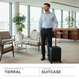 【正規品1年保証】 ティエラル スーツケース 機内持ち込み フロントオープン Sサイズ TIERRAL キャリーケース S 35L 41L 3泊 4泊 5泊 軽量 キャスター取り外し 超軽量 双輪 拡張 PC TSA TORERU 2.0 TTRR2-001